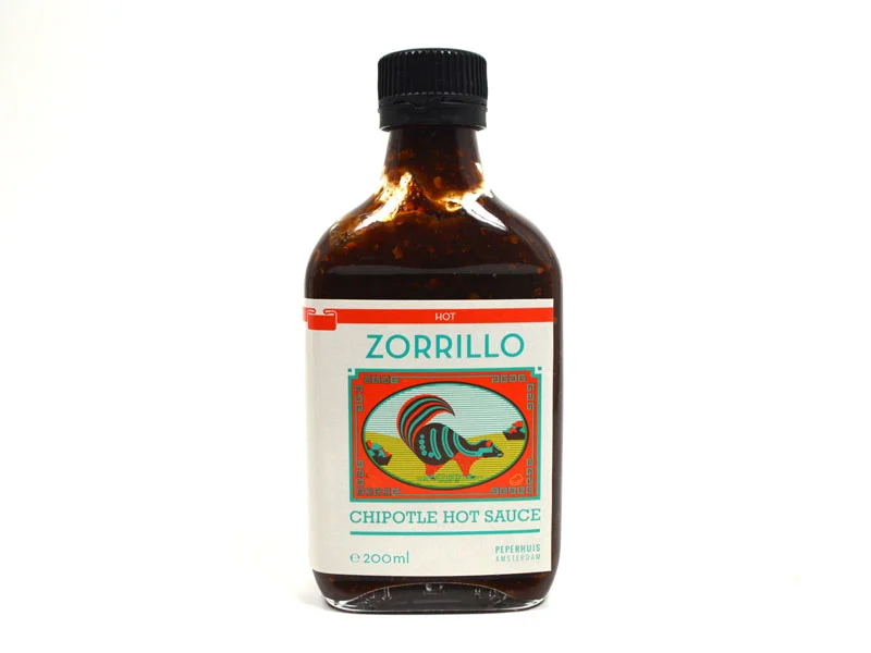 Peperhuis Zorrillo Chipotle Hotsauce 200ml